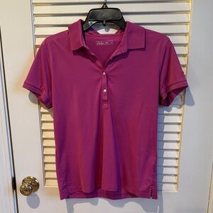 Lady Hagen Pink Golf Shirt size M